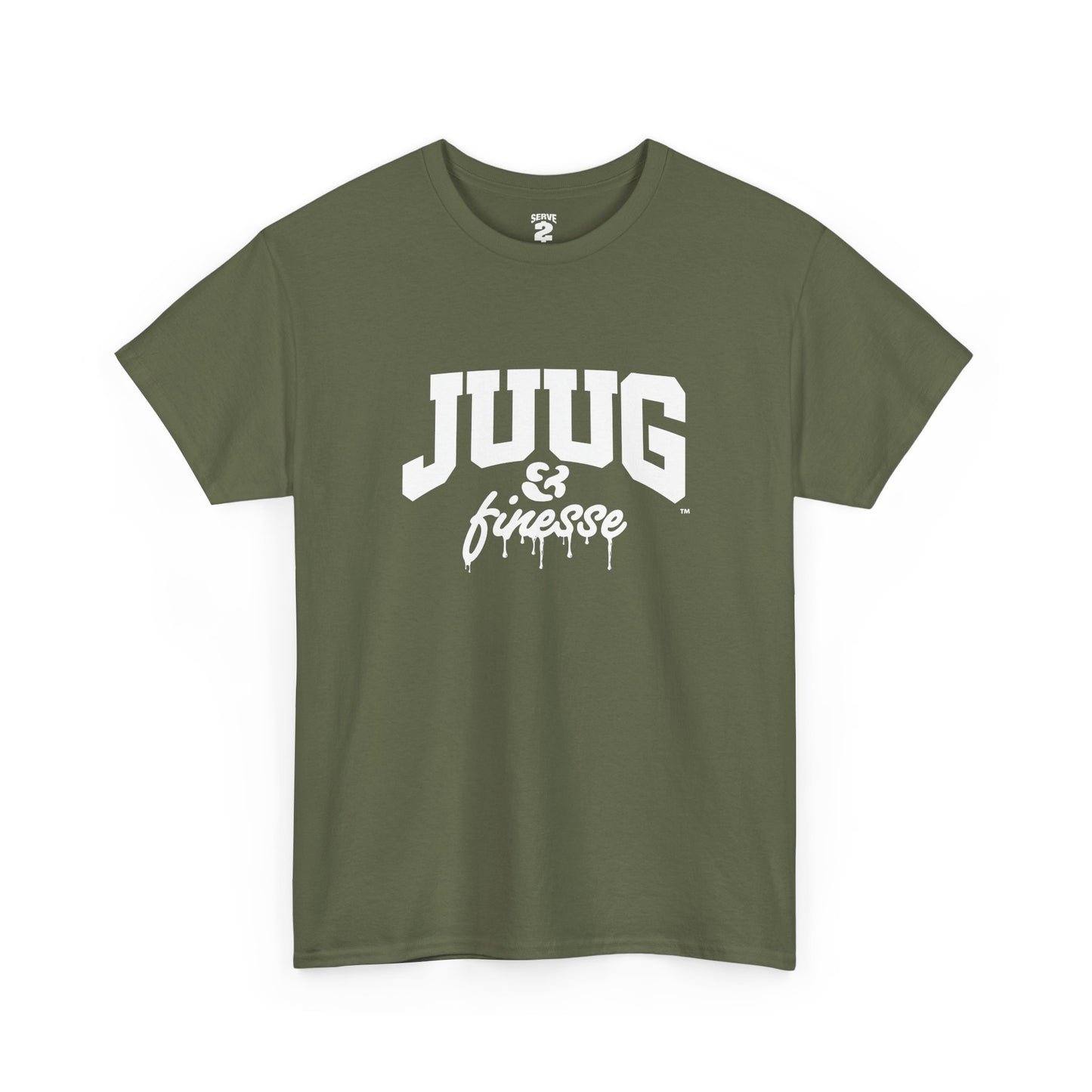 Serve 2 Survive® Juug & Finesse T-Shirt (White Logo)