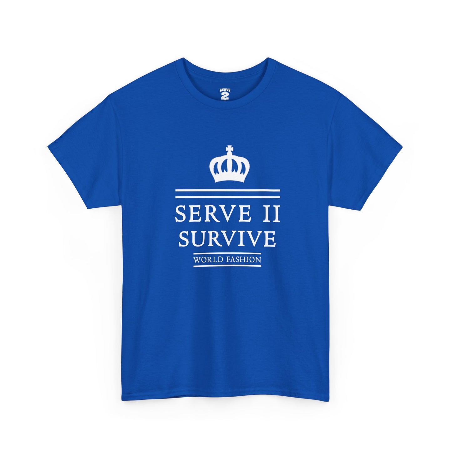 Block Royalty T-Shirt - Classic Stamp (White Logo)