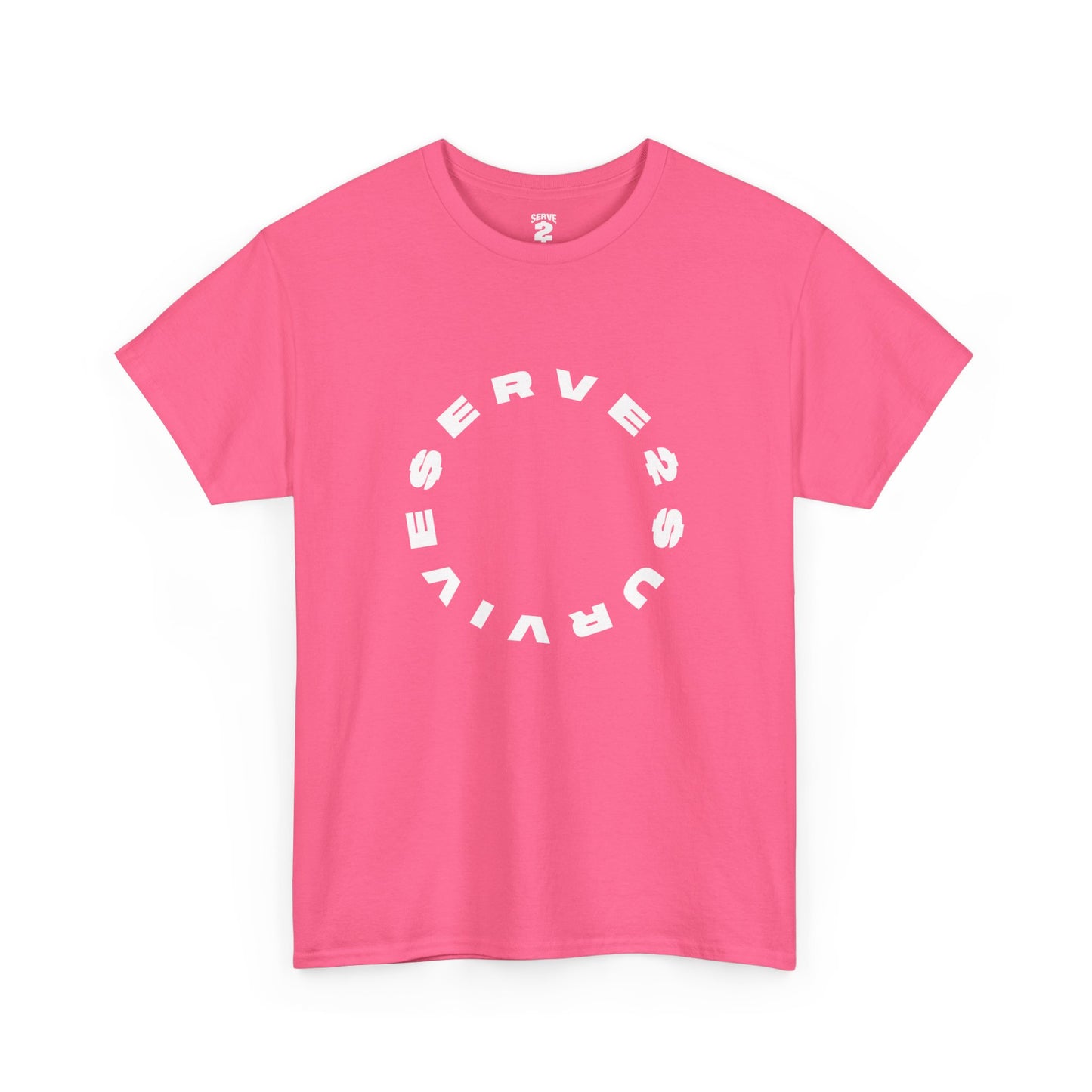 Serve 2 Survive® Winner's Circle T-Shirt (White Logo)